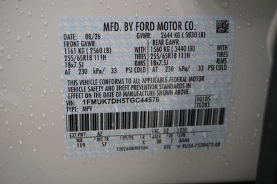 2026 Ford Explorer Active w/200A Pkg