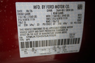 2027 Ford Explorer Active w/200A Pkg