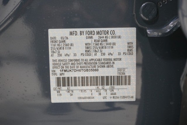 2026 Ford Explorer Active w/200A Pkg
