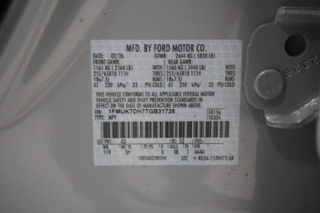 2026 Ford Explorer Active w/200A Pkg