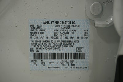 2026 Ford Explorer Active w/200A Pkg
