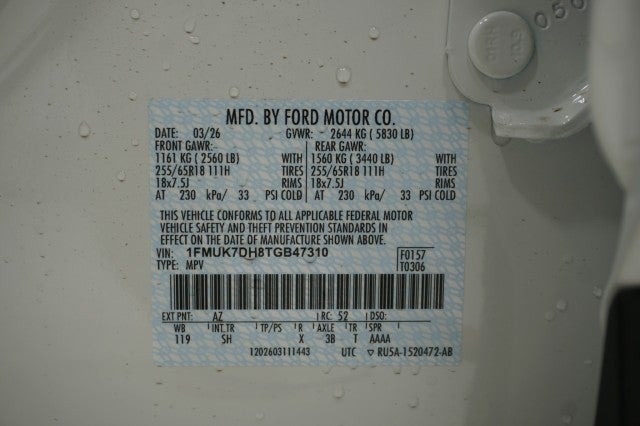 2026 Ford Explorer Active w/200A Pkg