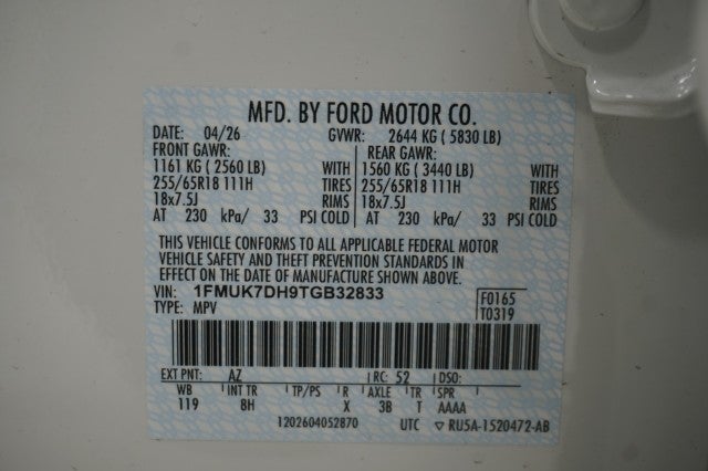 2026 Ford Explorer Active w/200A Pkg