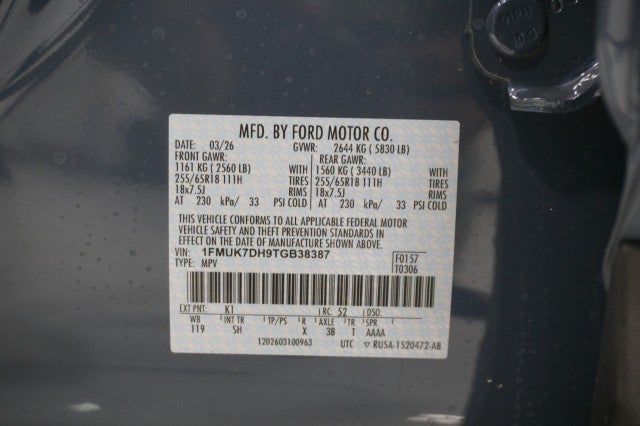 2026 Ford Explorer Active w/200A Pkg