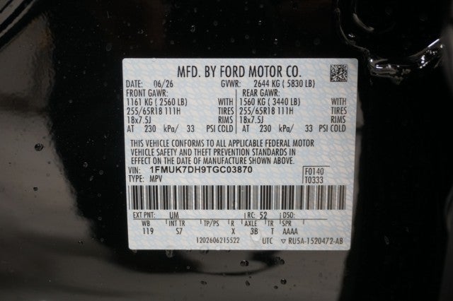 2026 Ford Explorer Active w/200A Pkg