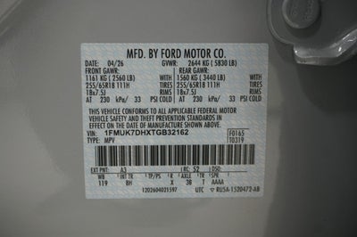 2026 Ford Explorer Active w/200A Pkg