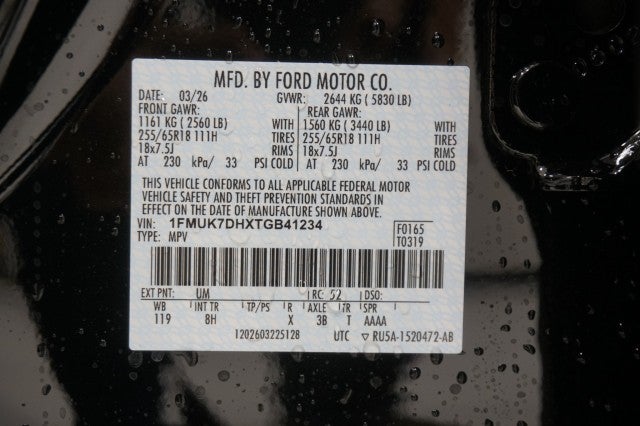 2026 Ford Explorer Active w/200A Pkg