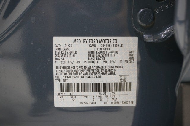 2026 Ford Explorer Active w/200A Pkg