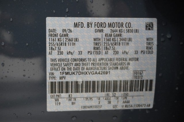 2027 Ford Explorer Active w/200A Pkg