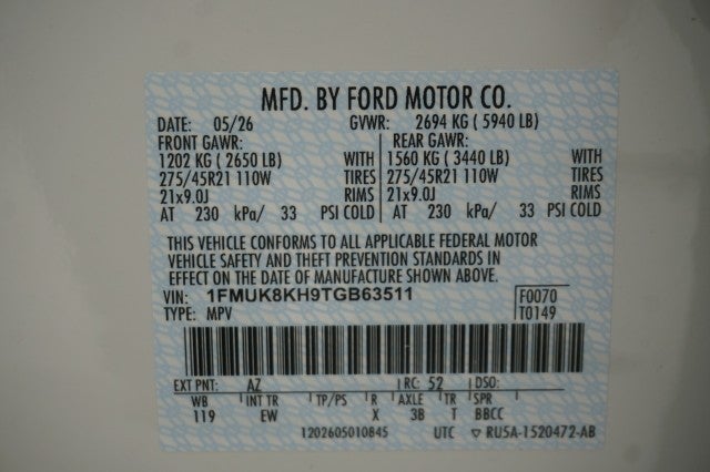 2026 Ford Explorer ST-Line