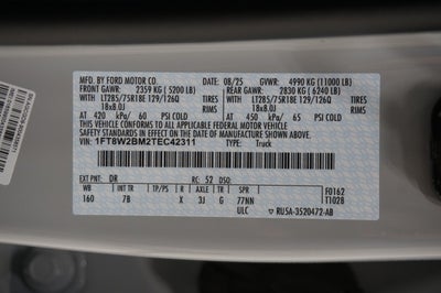 2026 Ford Super Duty F-250 SRW Platinum