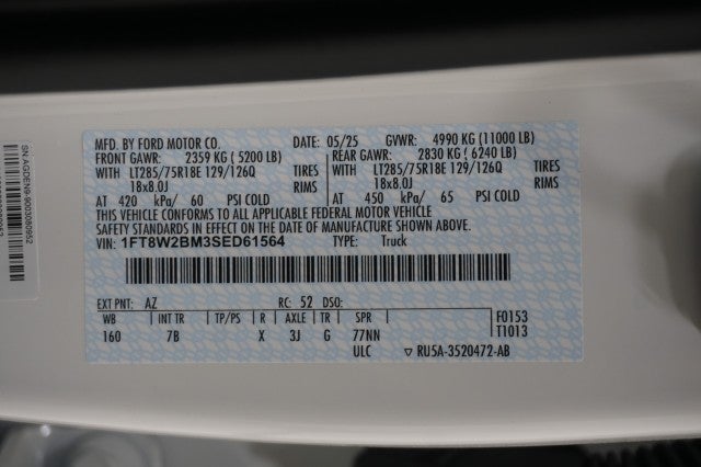 2025 Ford Super Duty F-250 SRW Platinum