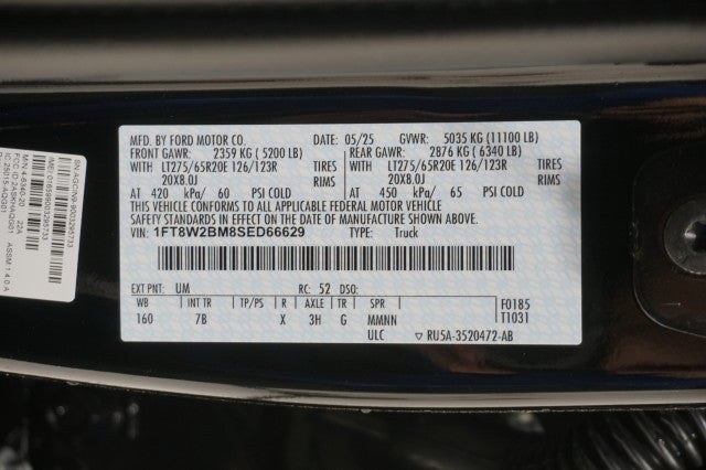 2025 Ford Super Duty F-250 SRW Platinum