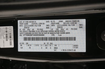 2025 Ford Super Duty F-250 SRW Platinum