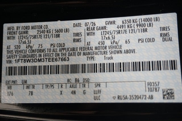 2026 Ford Super Duty F-350 DRW Platinum