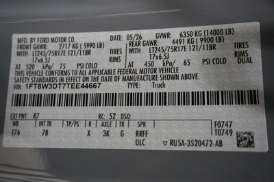 2026 Ford Super Duty F-350 DRW Platinum