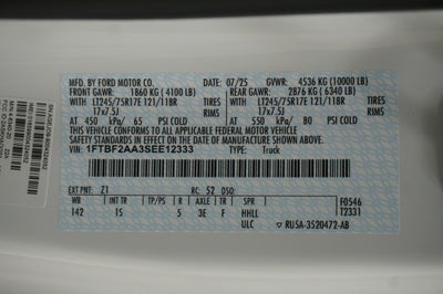 2025 Ford Super Duty F-250 SRW XL