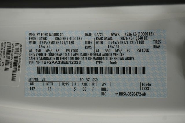 2025 Ford Super Duty F-250 SRW XL