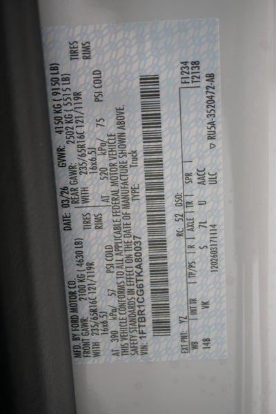 2026 Ford Transit Cargo Van Base