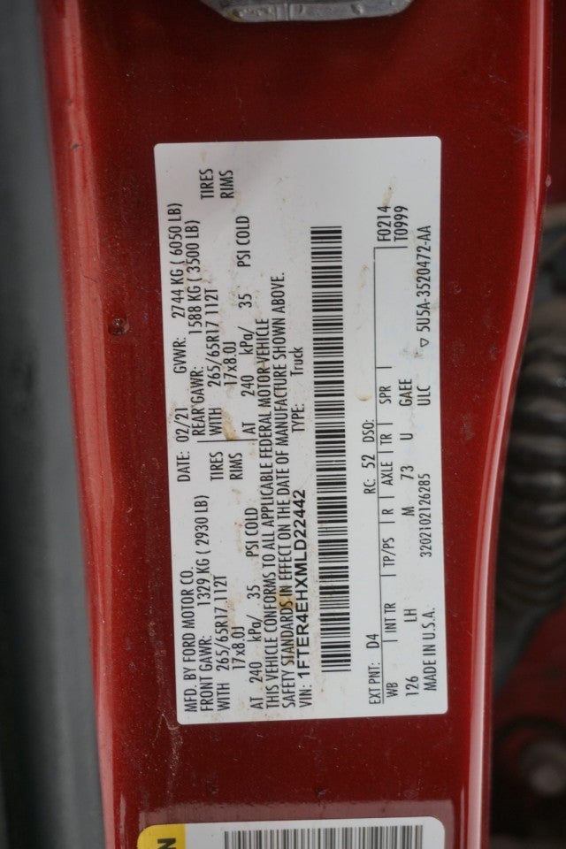 2021 Ford Ranger XLT