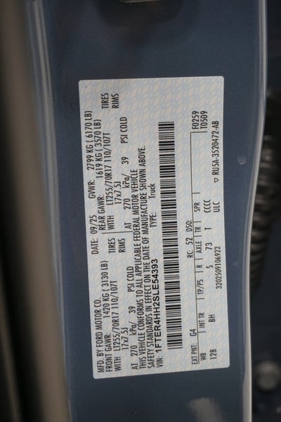 2025 Ford Ranger XLT