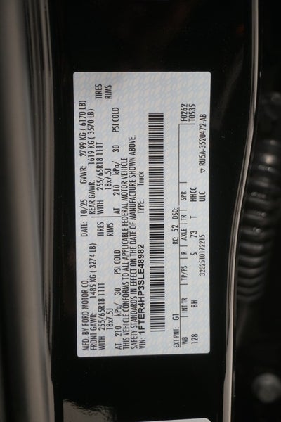 2025 Ford Ranger XLT