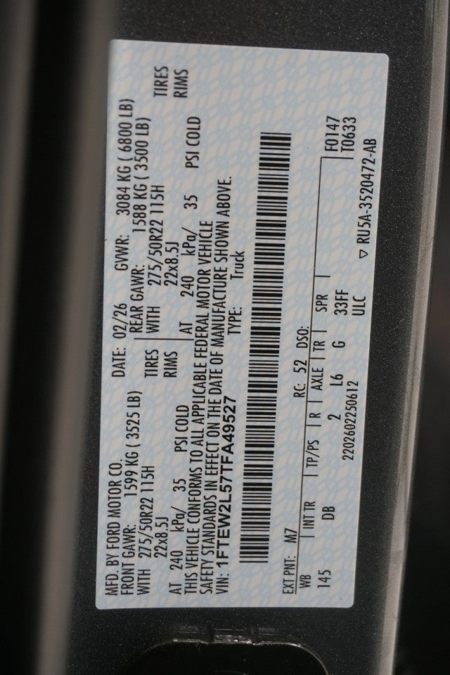 2026 Ford F-150 Lobo