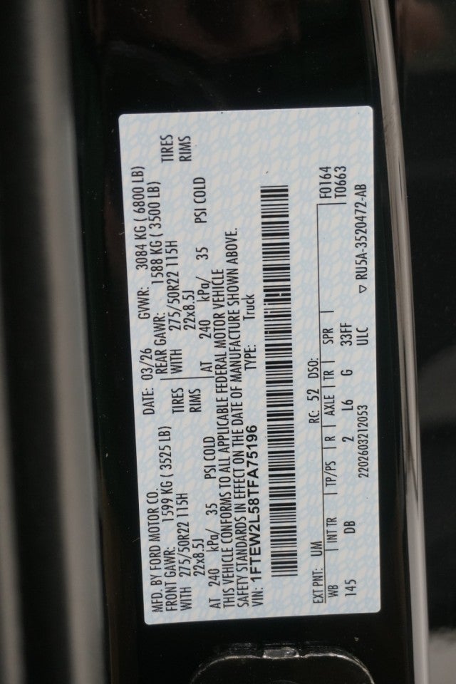 2026 Ford F-150 Lobo