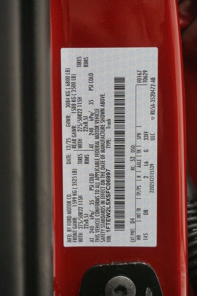 2025 Ford F-150 Lobo