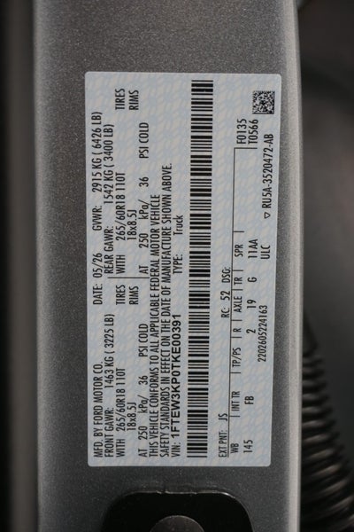 2026 Ford F-150 XLT