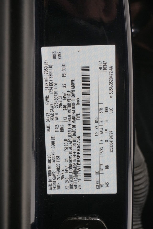 2023 Ford F-150 Platinum