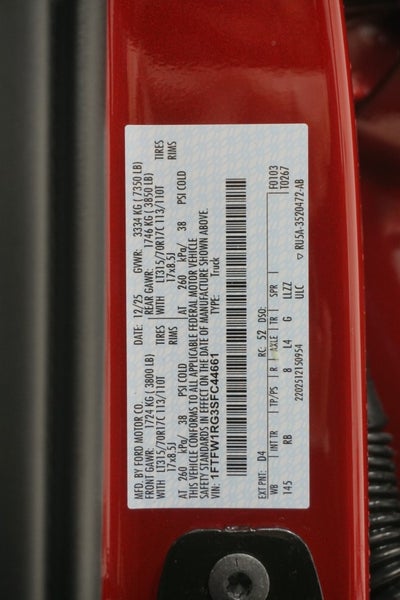 2025 Ford F-150 Raptor