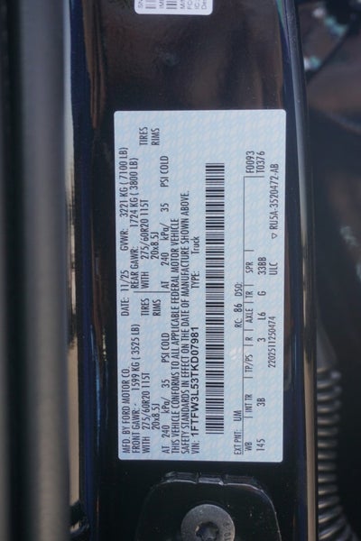 2026 Ford F-150 Black Widow