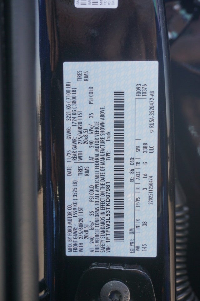 2026 Ford F-150 Black Widow