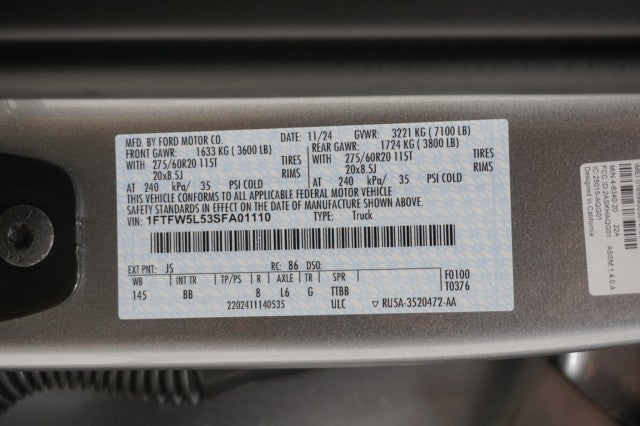 2025 Ford F-150 Shelby