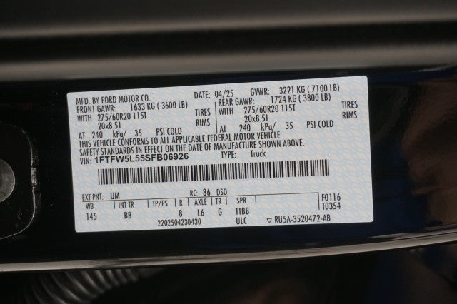 2025 Ford F-150 Shelby