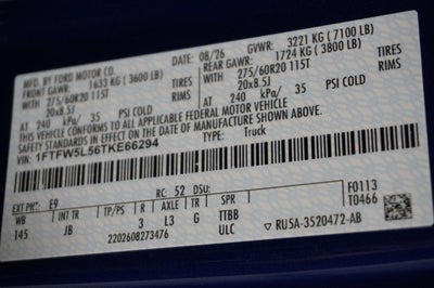 2026 Ford F-150 LARIAT