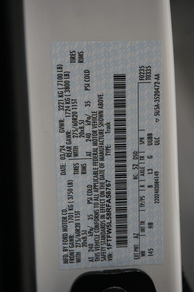 2024 Ford F-150 LARIAT