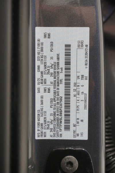 2025 Ford F-150 LARIAT