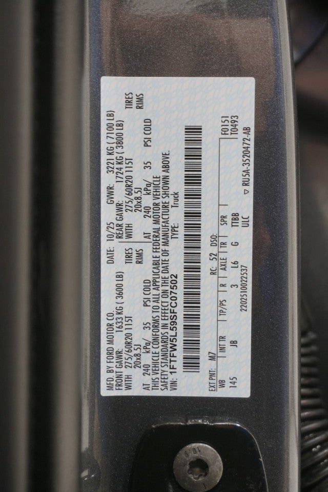 2025 Ford F-150 LARIAT