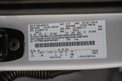 2025 Ford F-150 LARIAT