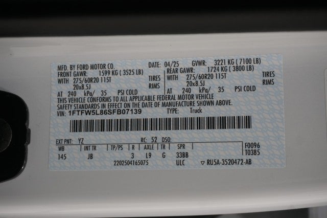 2025 Ford F-150 LARIAT