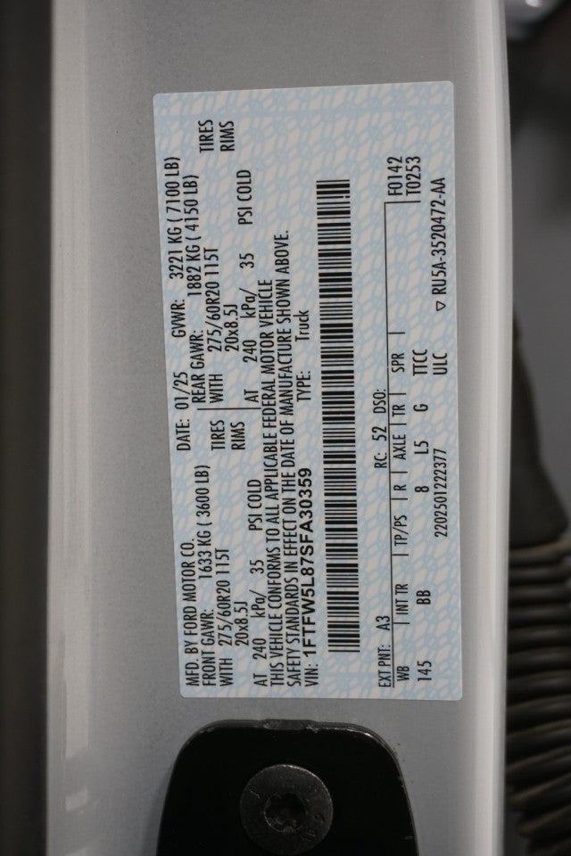 2025 Ford F-150 LARIAT