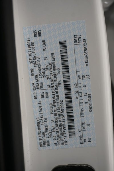 2025 Ford F-150 LARIAT