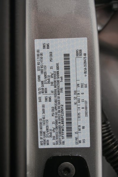 2025 Ford F-150 Platinum