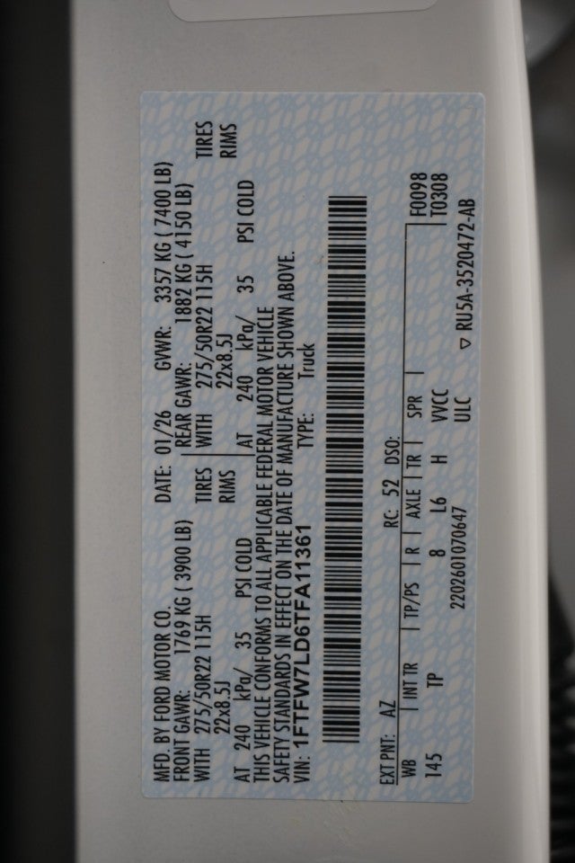 2026 Ford F-150 Platinum