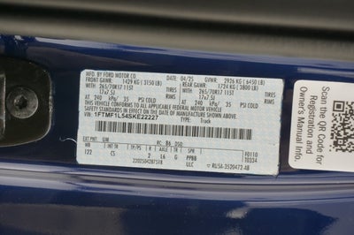 2025 Ford F-150 Black Widow