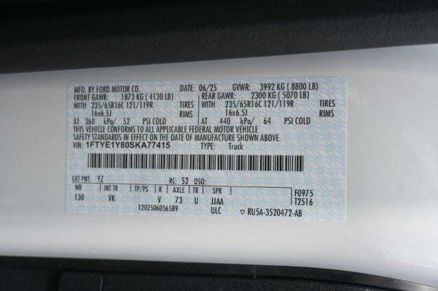 2025 Ford Transit Cargo Van Cargo Van