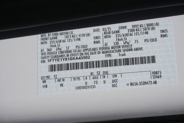 2025 Ford Transit Cargo Van Cargo Van