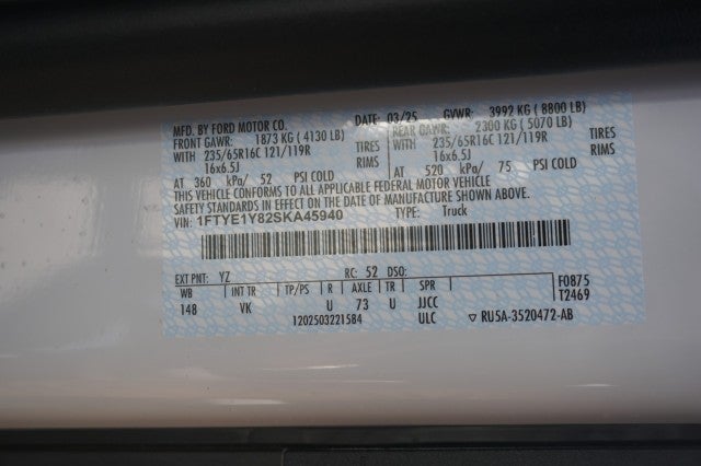 2025 Ford Transit Cargo Van Cargo Van